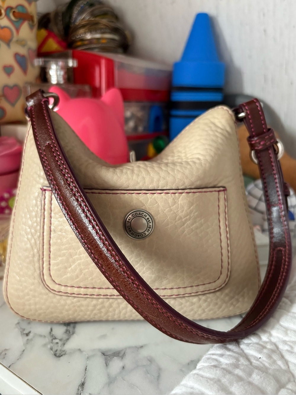 Coach Chelsea turnlock mini purse